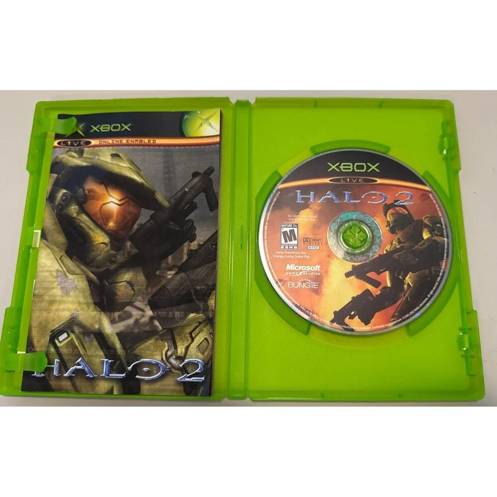 Halo Triple Pack - Complete, CIB - Halo, Halo 2, Halo 2 Map Pack - Xbox